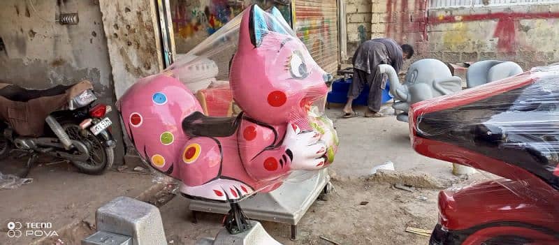 Token coin operated playland / kiddy rides 03167954243 ٹوکن والےجھولے 3