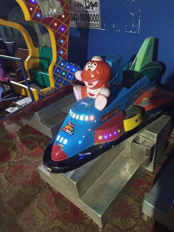Token coin operated playland / kiddy rides 03167954243 ٹوکن والےجھولے 11