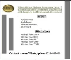 All experience letter certificate diploma resume Tuition are available