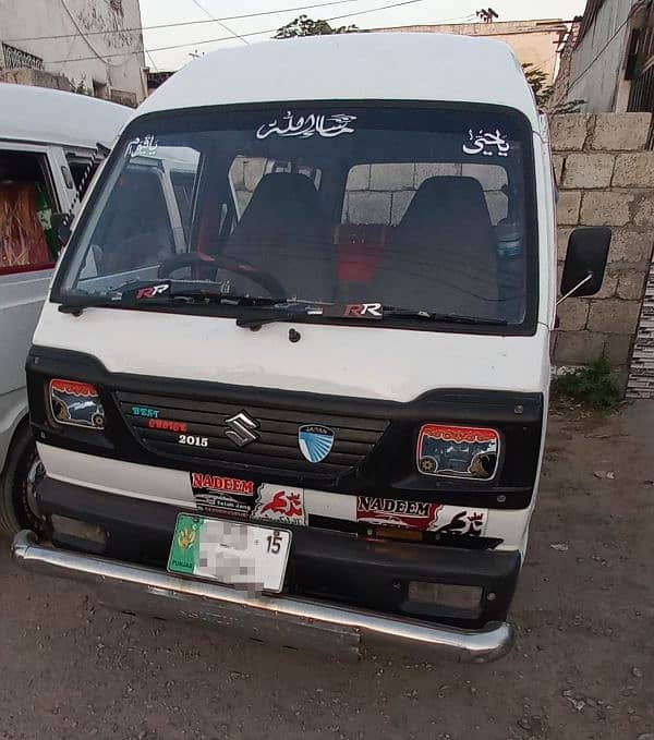 Suzuki Carry Bolan 2015 model,genuine condition,lahore no, urgent sale 5