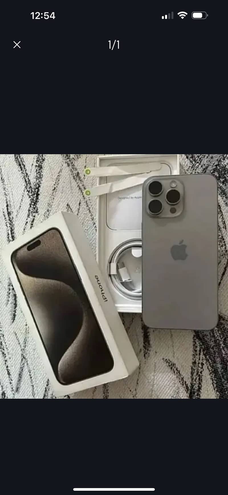 PTA approved 15 pro max urgent need cash 0