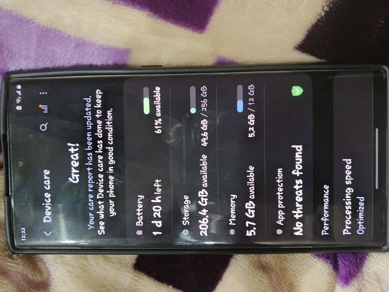 Samsung Galaxy s22 ultra non PTA 2