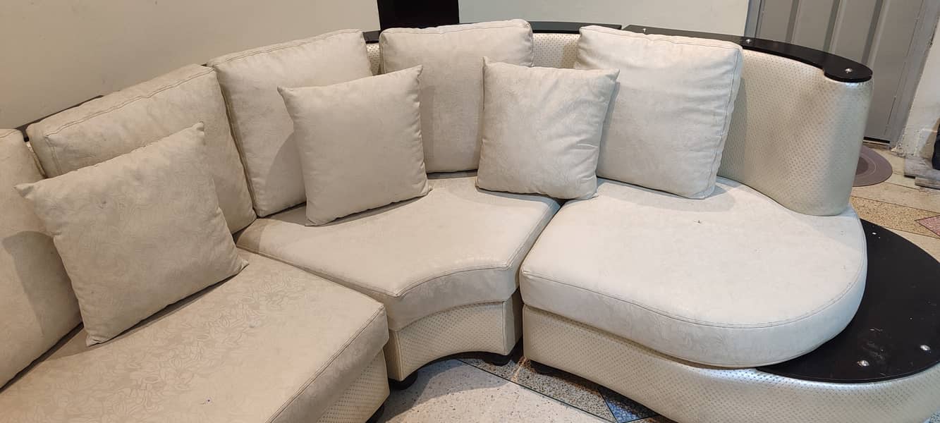 5 seater semi circle sofa 2