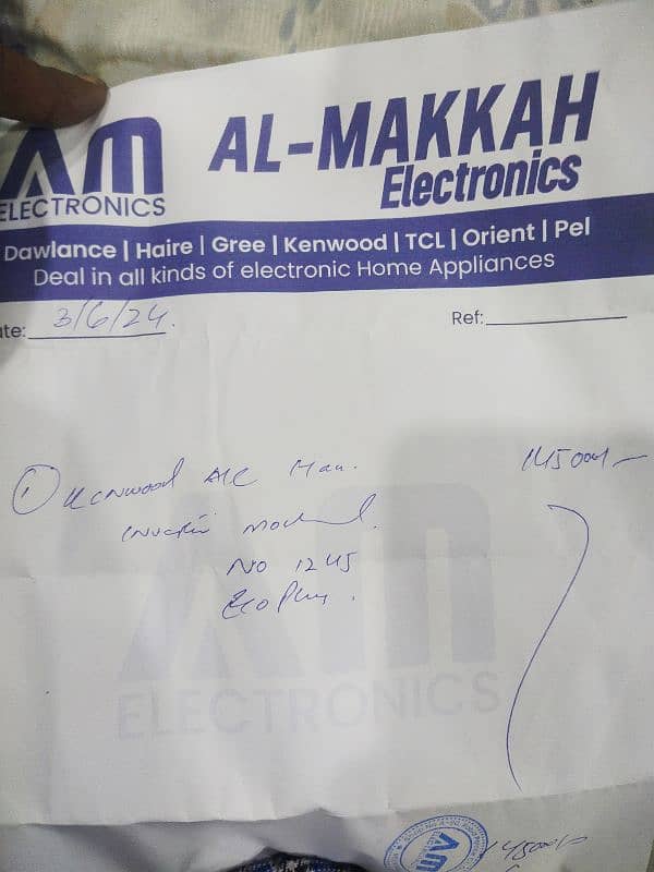 Kenwood 1 ton inverter new ac03158337675 11