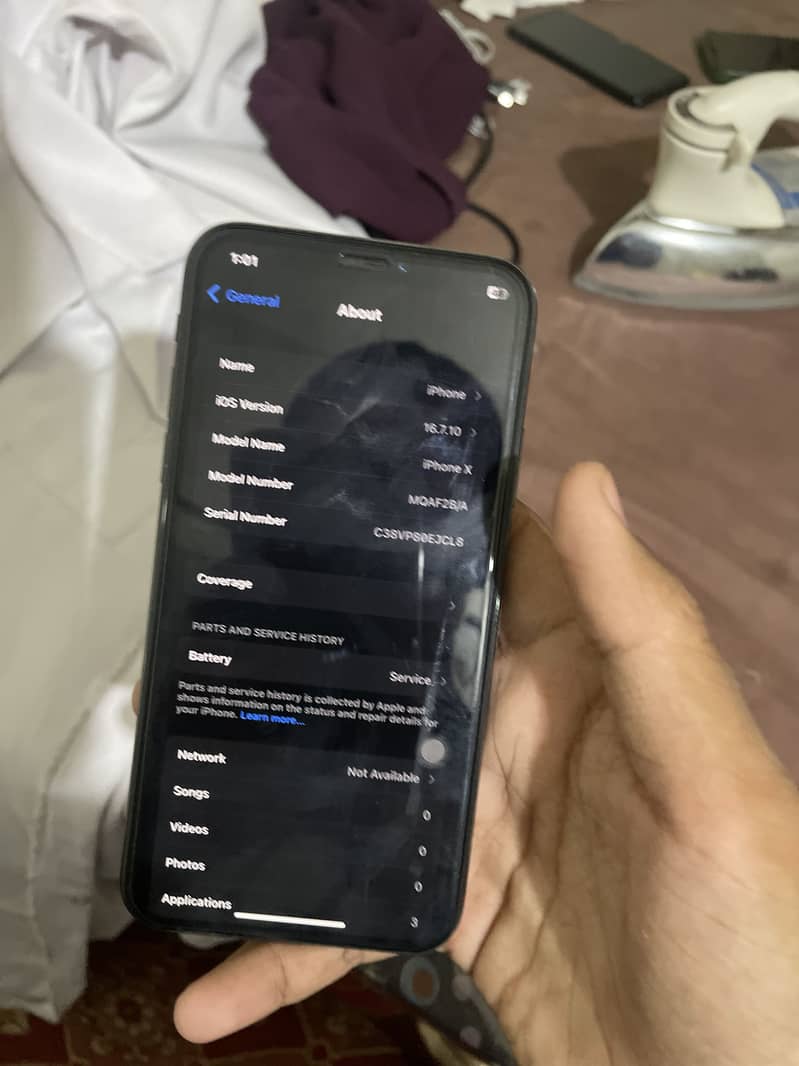 iPhone X 256 gb fu 4