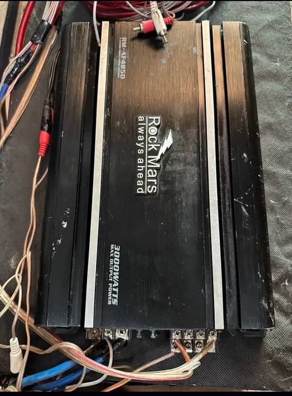 Jbl woofer and Original Rockmars Amplifier 2