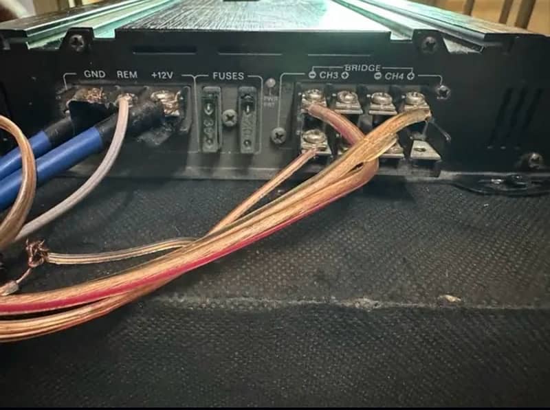 Jbl woofer and Original Rockmars Amplifier 3