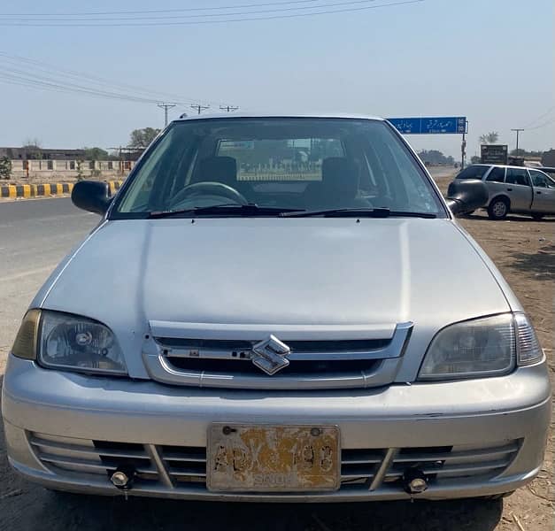 Suzuki Cultus 2002 Model Silver - Petrol & CNG Excellent Condition 7