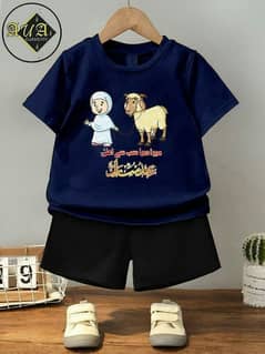 2pcs bakra eid kidss suit