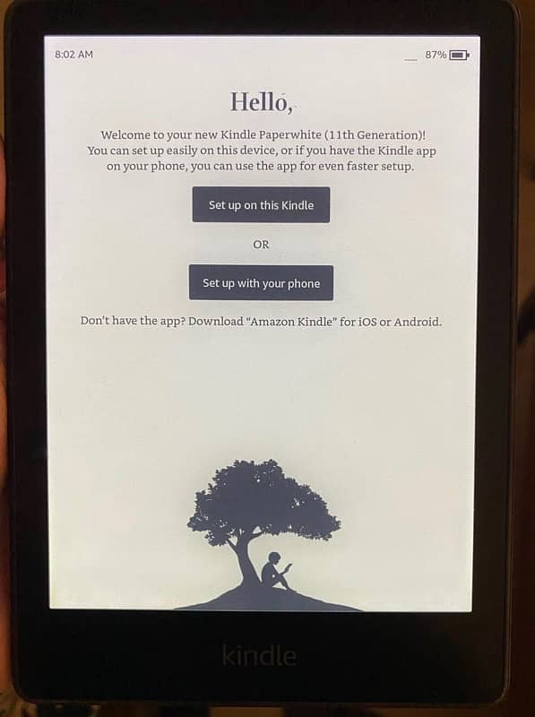 kindle paper white 11th generation 0