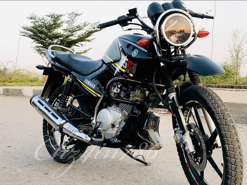 Ybr 125g black 2020 model 0