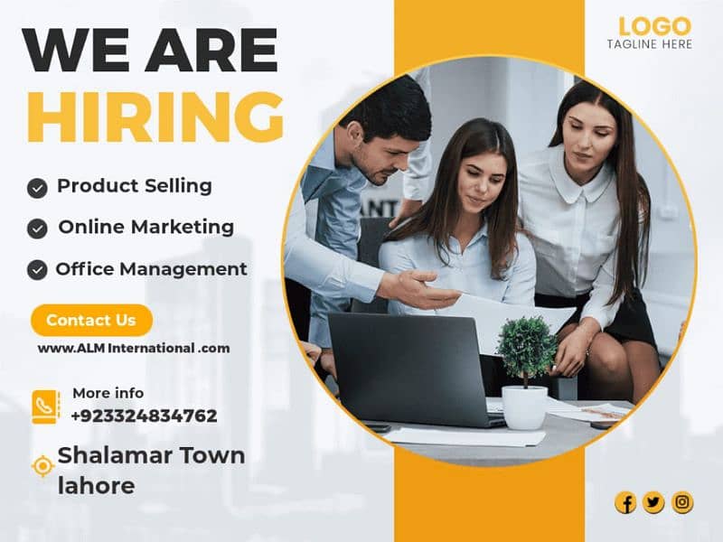 we are hiring male,female and students 0
