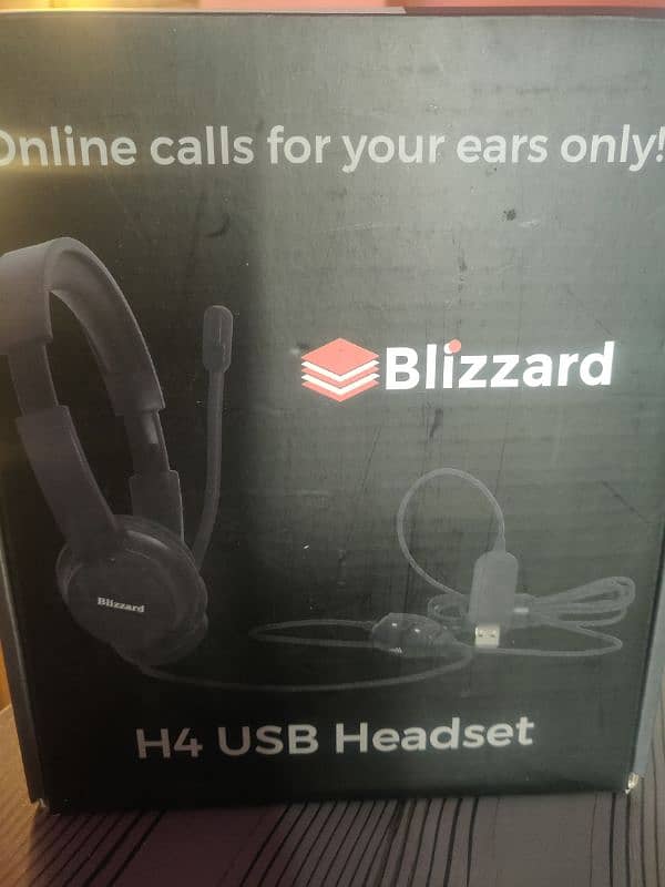 USB type  Headset Blizzard noise cancelation 0