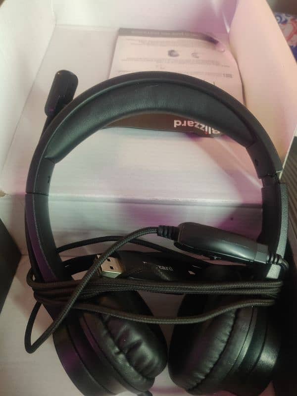 USB type  Headset Blizzard noise cancelation 3
