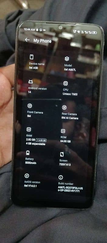 itel A50 New model 6+64Gb Condition 10by10 4
