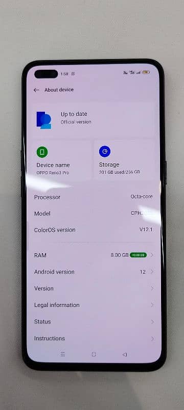 OPPO reno 3 pro 1