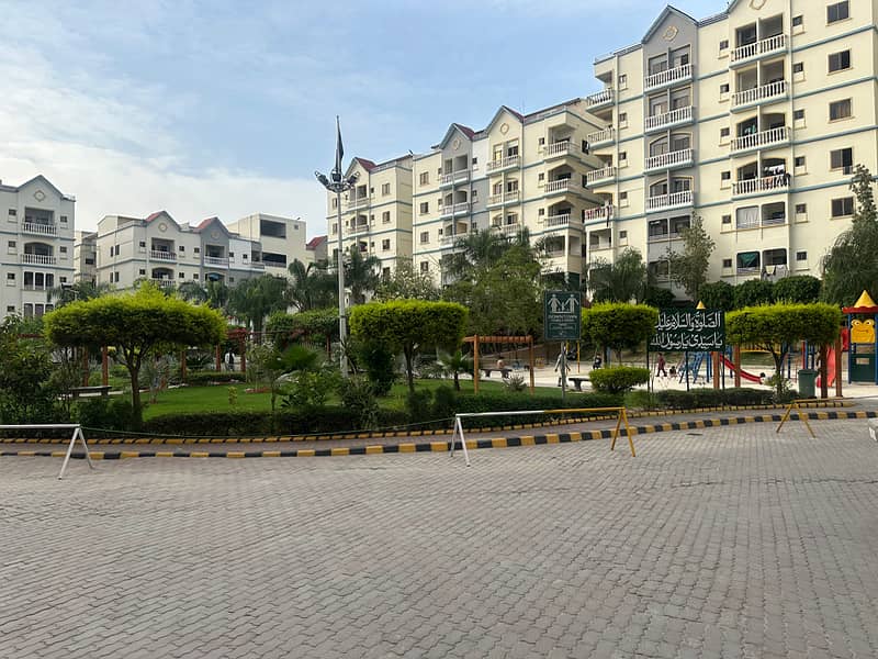 804 sq ft 2 bed ground floor apartment Defence Residency DHA 2 Islamabad for rent 0