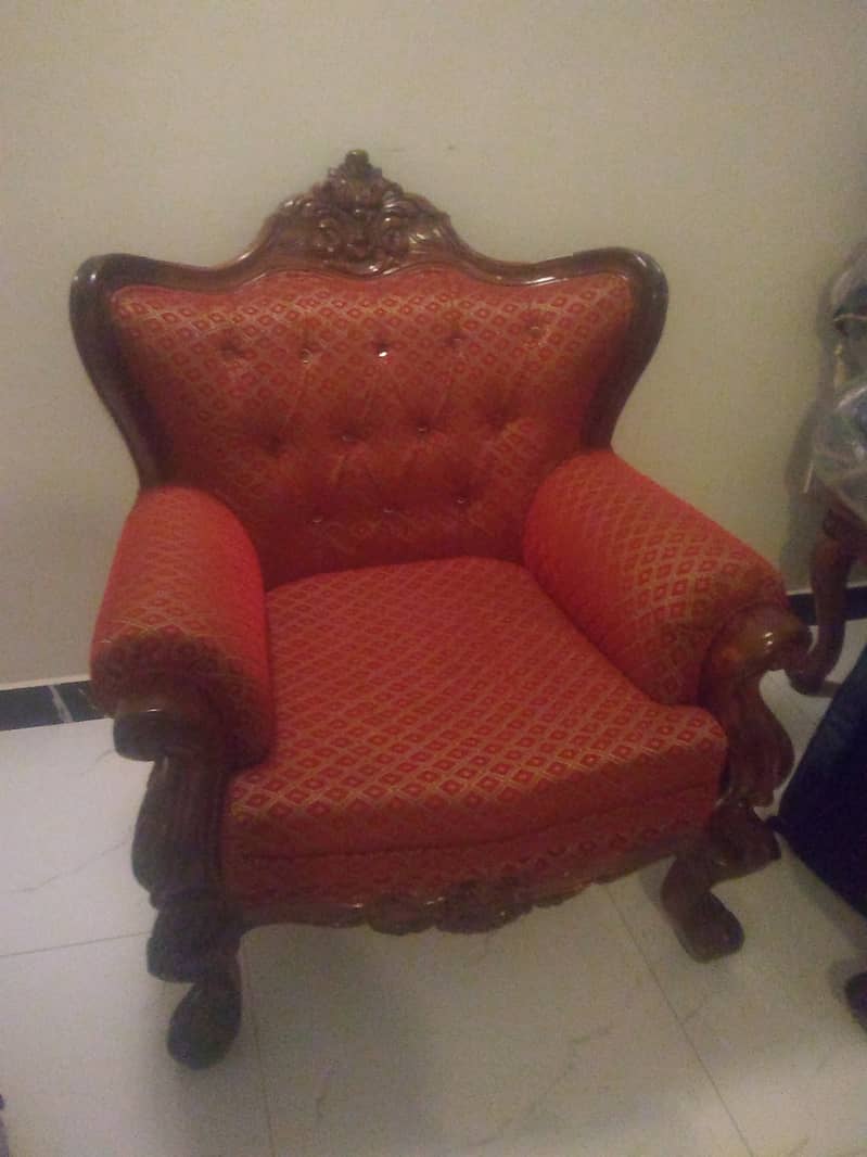 Sofa set wooden 1