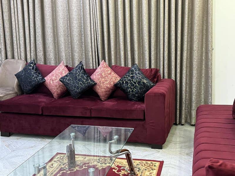 8.5 seater L shaped sofa for sale Molty Foam seats 3