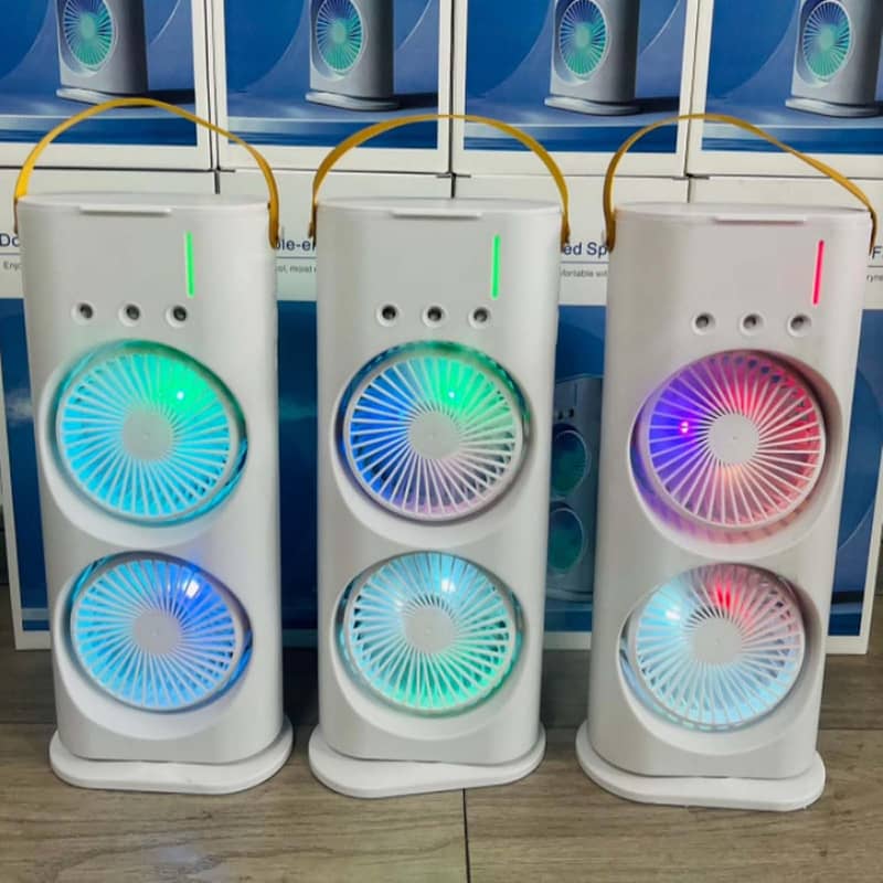 Portable Cooling Fan with Remote Control, 3 Speed Modes, Rotatable 16