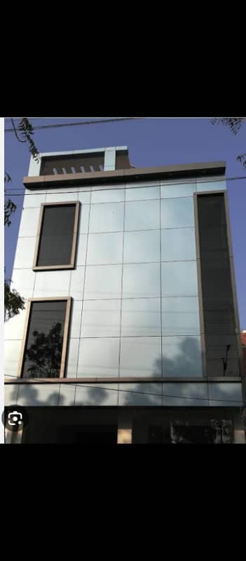 Commercial building newly renovated available for rent in north Karachi 0