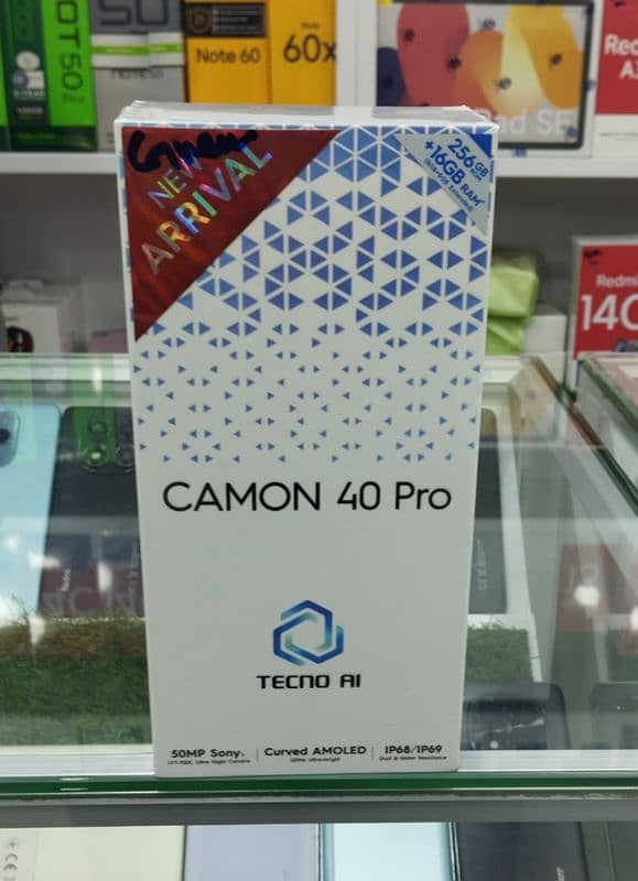 Tecno Spark Go 1, Spark 30C, Spark 30 Pro, Camon 30S, Camon 40 Pro 0