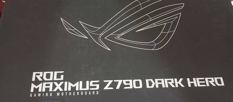 Asus Rog Maximus Z790 Dark Hero DDR5 Intel 14th Gen ATX Motherboard 0