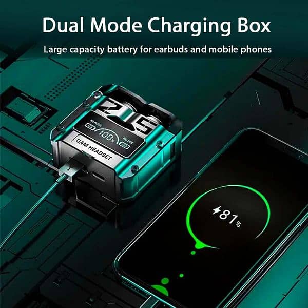 M25 TWS True Wireless earbuds 4