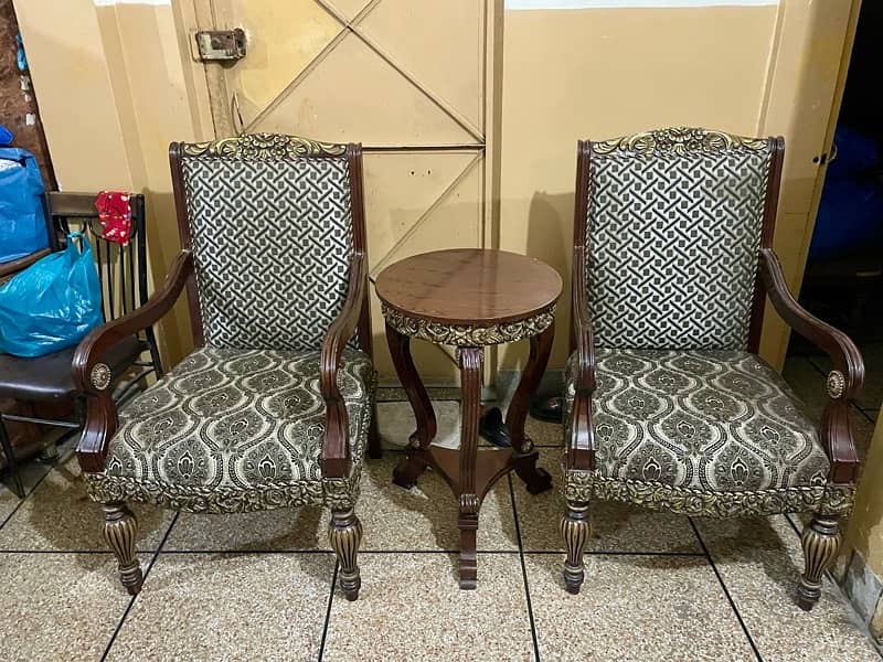 chinioti chairs with Table 2
