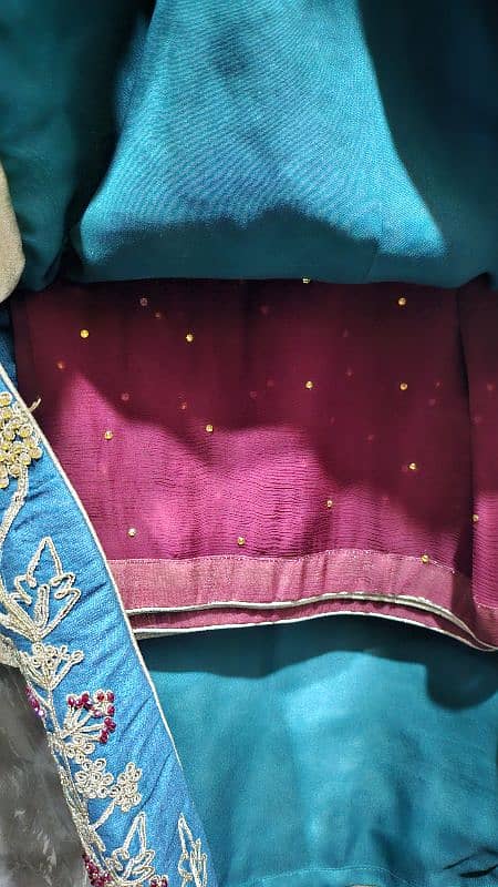 raw silk embroidered dress 3