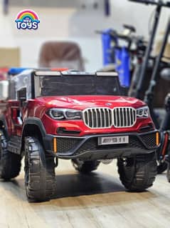 BMW ELECTRIC JEEP FOR BABY KIDS TOYCAR REMOTE CONTROL BATTERY OPERATED