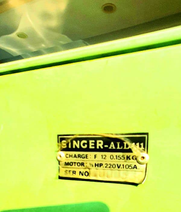 Singer refrigerator 9