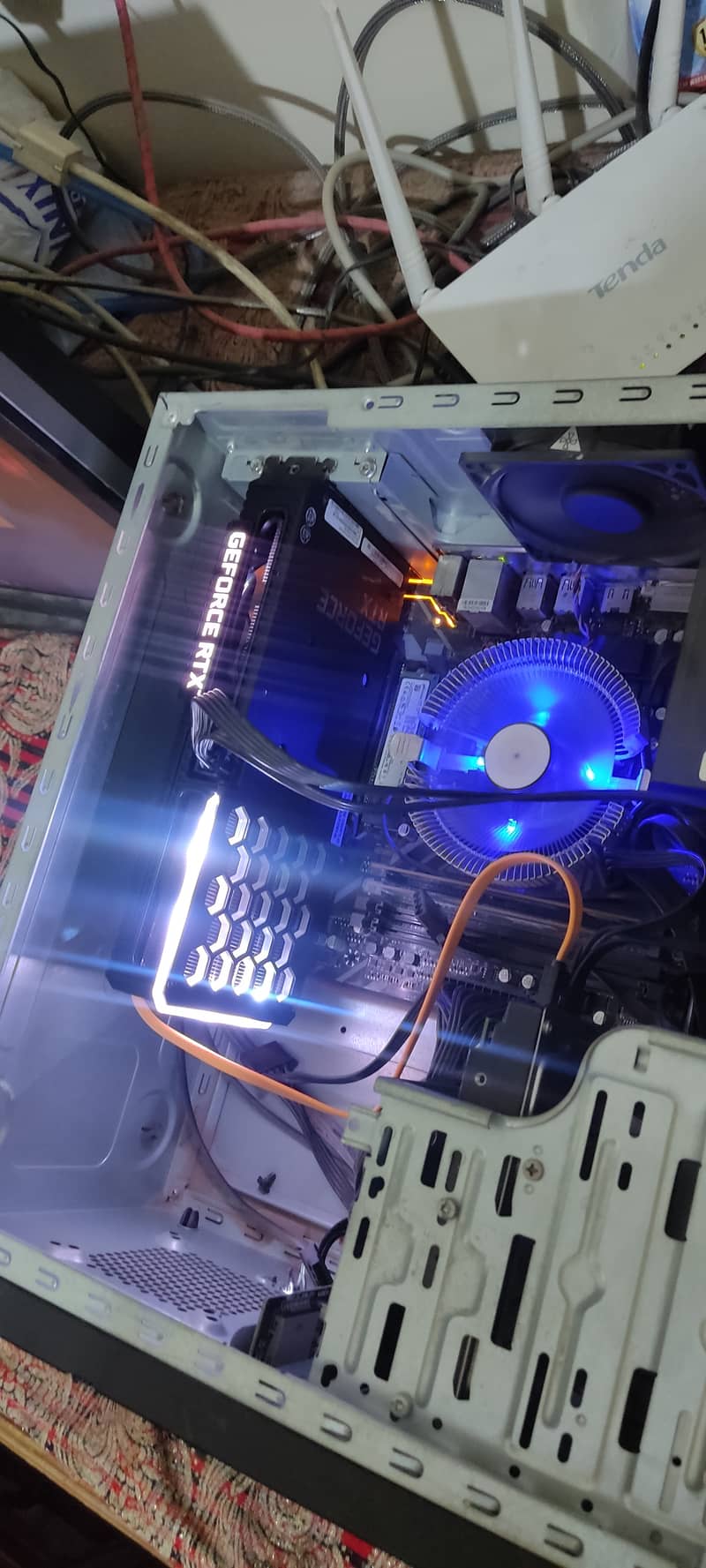 LED Light Cooler for AM4 Motherboard – High Performance Cooling 7