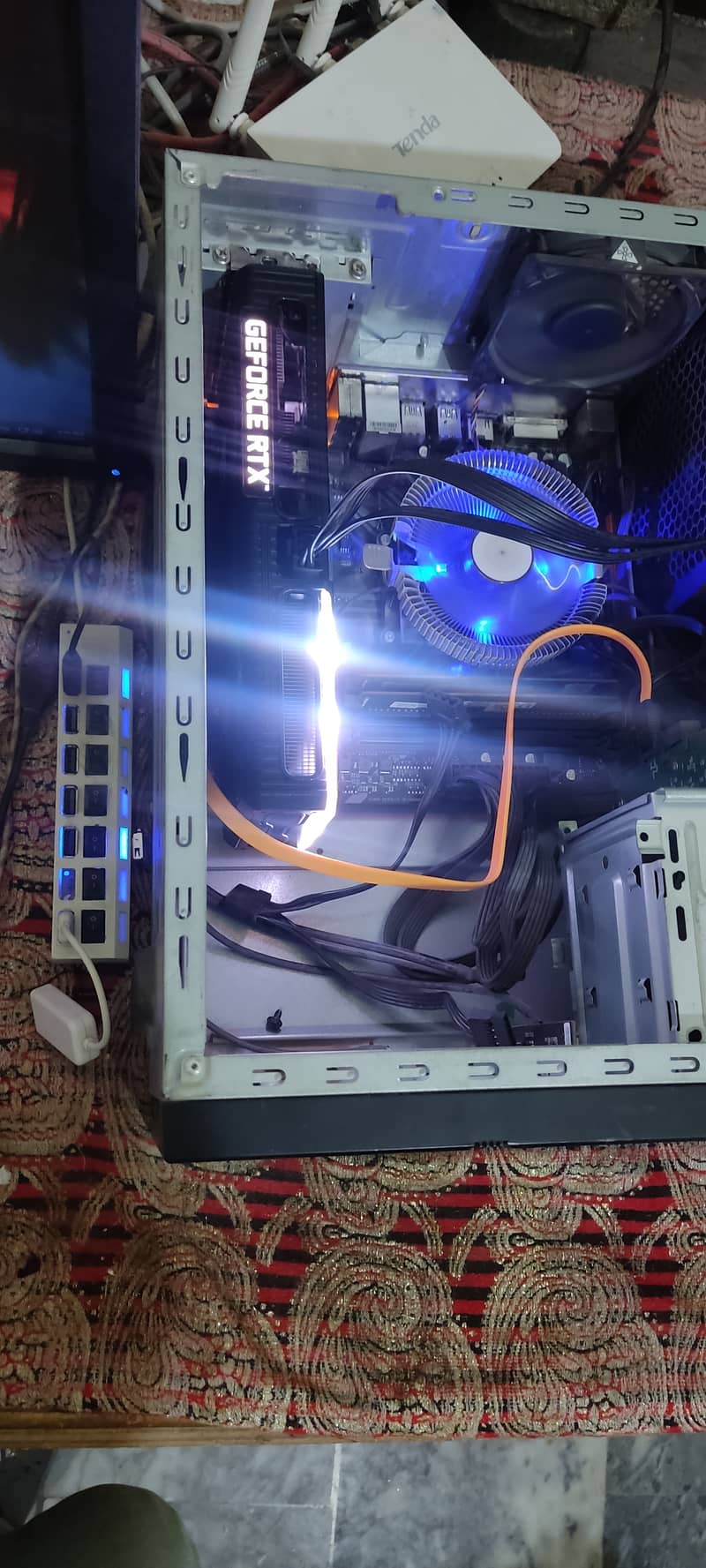 LED Light Cooler for AM4 Motherboard – High Performance Cooling 9
