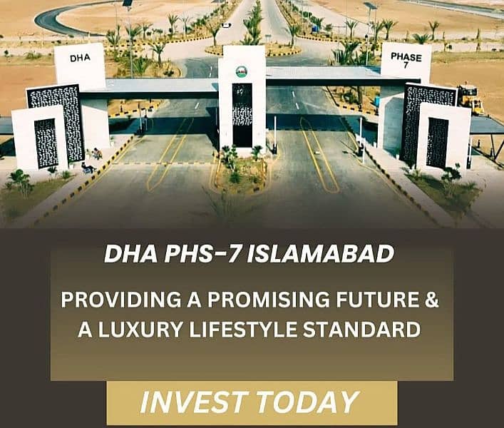 Iris 8 Marla Plot For Sale In Dha Valley Islamabad Open 0