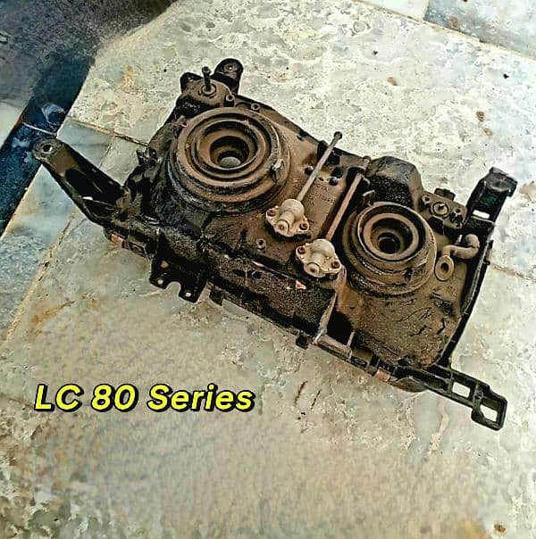 Land Cruiser 1996, 80 Series Head Lights with Parking 3