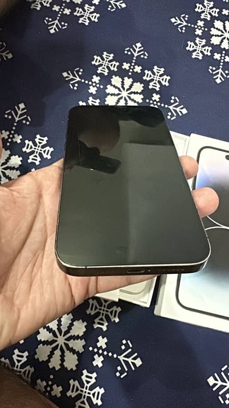 iPhone 14 Pro Max 128gb (Non PTA with 2 months sim working) 1