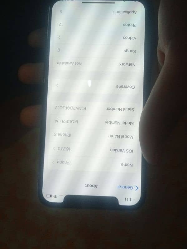 iphone x 256 gb good condition 6