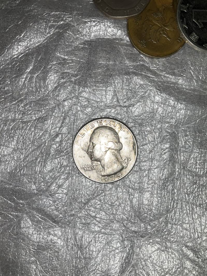 1979 United States of America quarter dollar coin 0