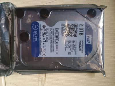 Western Digital Blue 2TB Internal Hard Drive Desktop