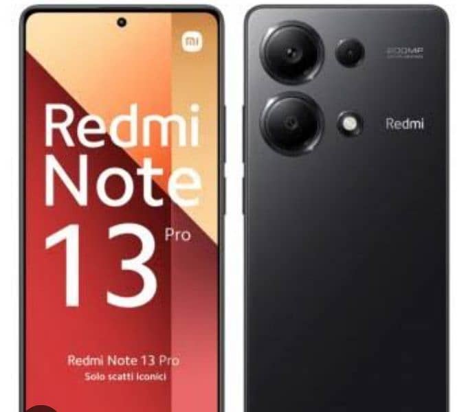Redmi note 13 pro with box and 67W original charger. . . 0