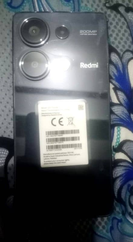 Redmi note 13 pro with box and 67W original charger. . . 1