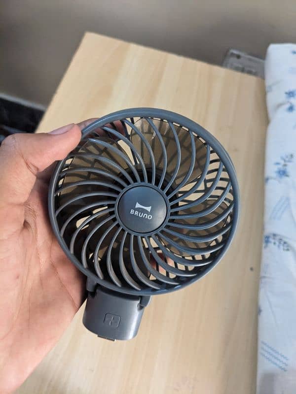 Bruno USB fan available 3