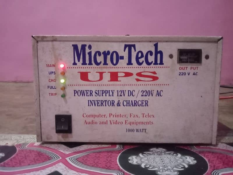 Ups For Sale Micro-Tech 0318.2187235 2