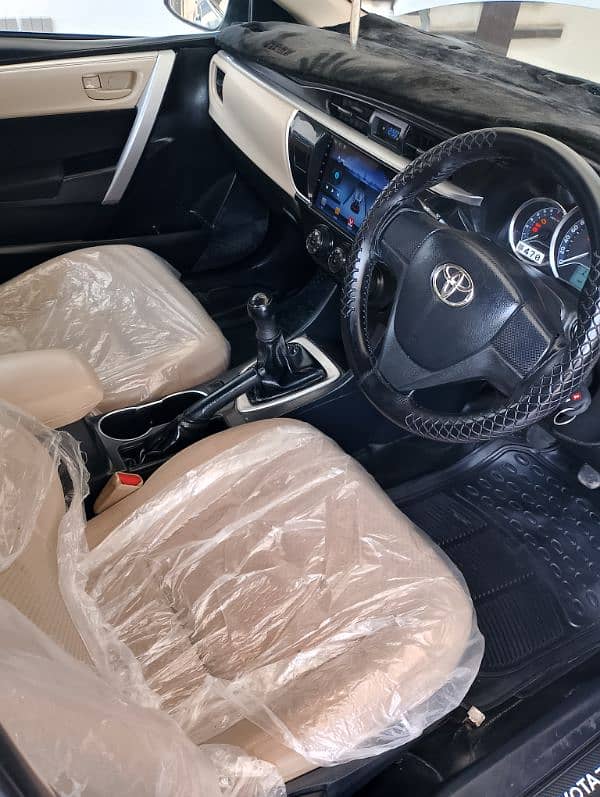 Toyota Corolla GLI 2016 end GLI new key manual full orignal guranted 6