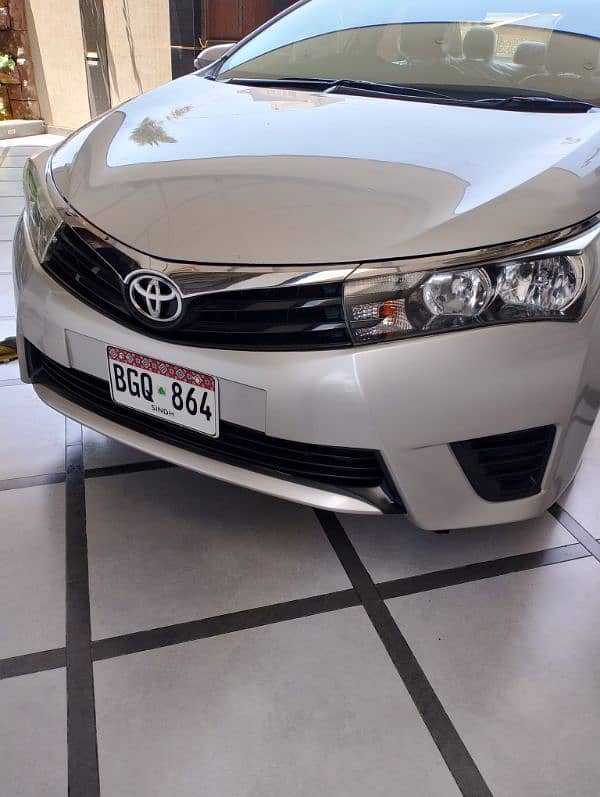 Toyota Corolla GLI 2016 end GLI new key manual full orignal guranted 13