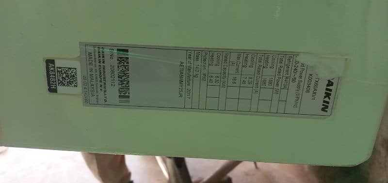 daiken dc inverter 1.8 ton 1