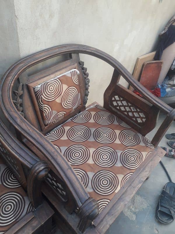 5 seater Sheesham wood 1