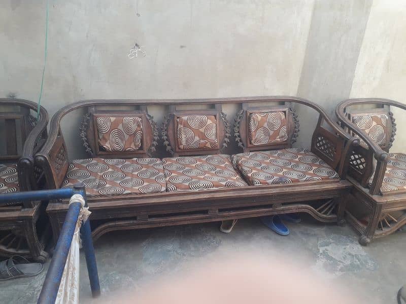 5 seater Sheesham wood 2