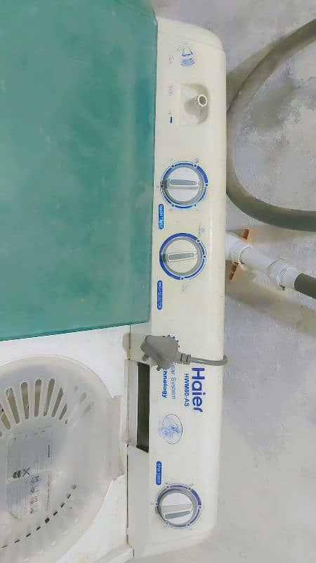 haier semi automatic machine 7kg for sell. 5